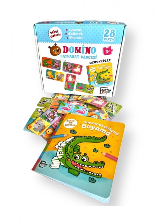 Karatay Yayınları Bebek Akademisi Domino Hayvanat Bahçesi Karatay Yayınları Bebek Akademisi Domino Hayvanat Bahçesi