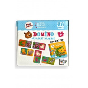 Karatay Yayınları Bebek Akademisi Domino Hayvanat Bahçesi