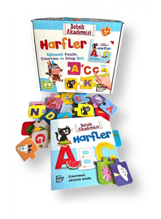 Karatay Yayınları Bebek Akademisi Harfler Eşleştirme