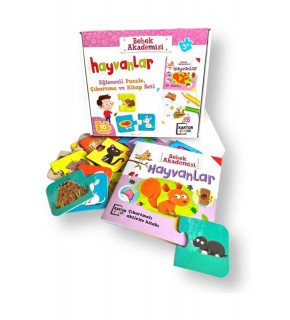 Karatay Yayınları Bebek Akademisi Hayvanlar Eşleştirme