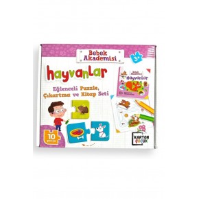 Karatay Yayınları Bebek Akademisi Hayvanlar Eşleştirme