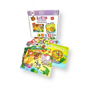 Karatay Yayınları Bebek Akademisi Lotto Hayvanları Öğreniyor