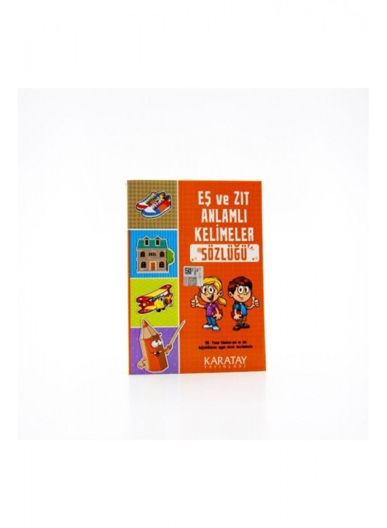 Karatay Yayınları Eş ve Zıt Anlamlı Kelimeler Karton Kapak
