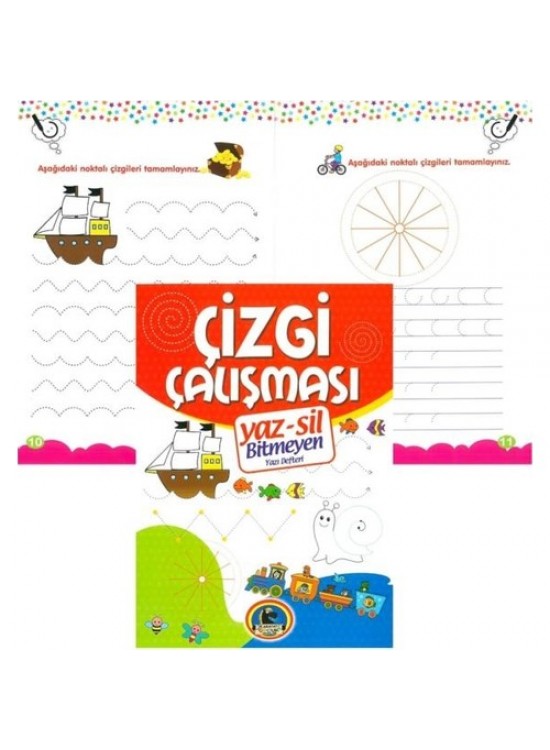 Karatay Yayınları Yaz-Sil Çizgi Çalışması