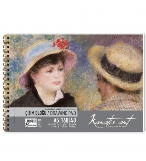 Karatis Çizim Blok Spiralli Art 160 GR A5 20 YP 484008-99