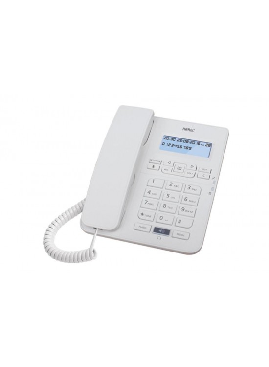 Karel TM145 Krem Kulaklıklı Ekranlı Masa Üstü Telefon