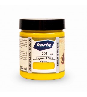 Karin Ebru Boyası 201 Pigment Sarı 105ml 141222