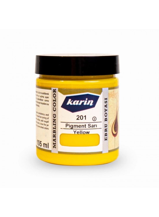 Karin Ebru Boyası 201 Pigment Sarı 105ml 141222