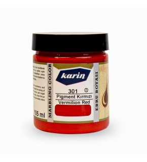 Karin Ebru Boyası 301 Pigment Kırmızı 105ml 181122