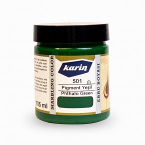 Karin Ebru Boyası 501 Pigment Yeşil 105ml 281122