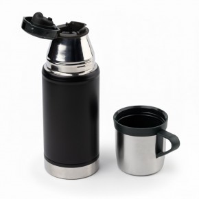 KARTEPE SİYAH 500 ML BARDAKLI TERMOS