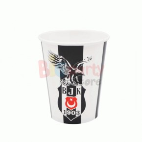 Karton Bardak Beşiktaş Lisanslı 8oz 8 Li