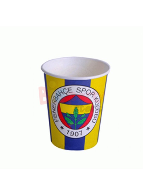 Karton Bardak Fenerbahçe Lisanslı 8oz 8 Li