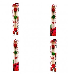 Karton Kutulu Tekli Gül