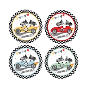 Karton Tabak Temalı Modeller 23cm 8li