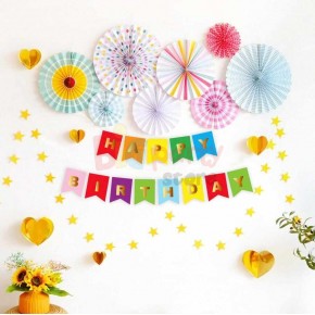 Karton Yazı Lüks Happy Birthday