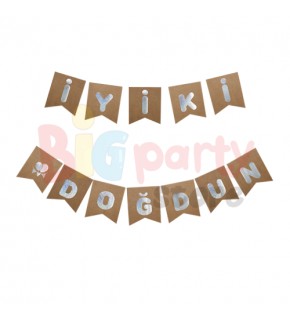 Karton Yazı Lüks İyiki Doğdun