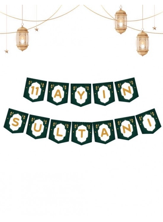 Karton Yazı Ramazan 11 Ayın Sultanı Banner Karton Yazı Ramazan 11 Ayın Sultanı Banner