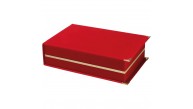 KAŞMİR KIRMIZI KADİFE PLAKET KUTUSU (16X28 CM) KAŞMİR KIRMIZI KADİFE PLAKET KUTUSU (16X28 CM)