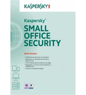 Kaspersky Small Office Security 5Pc+5Md+1Fs 1 Yıl Box