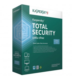 Kaspersky Total Security 5 Kullanıcı 1 Yıl Premium