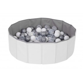 Katlanır Oyun Alanı 7cm Toplu 100 Lü Ekru