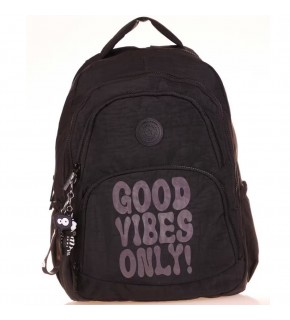 Kaukko Crazy Sırt Çantası Black K1677