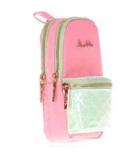 Kaukko Kalem Çantası Brıght Junıor Bag Kapitone-Rose K2466