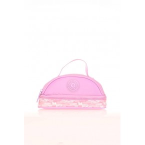 Kaukko Kalem Çantası Crescent Amazıng Stone Pınk K2641