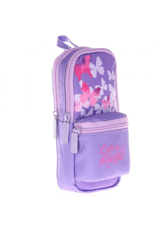 Kaukko Kalem Çantası Layer Junıor Bag Butterfly K2447