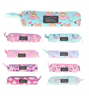 Kaukko Kalem Çantası Nature Sosis K2353