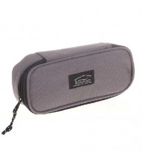 Kaukko Kalem Çantası Özel Bölmeli Gri K2364