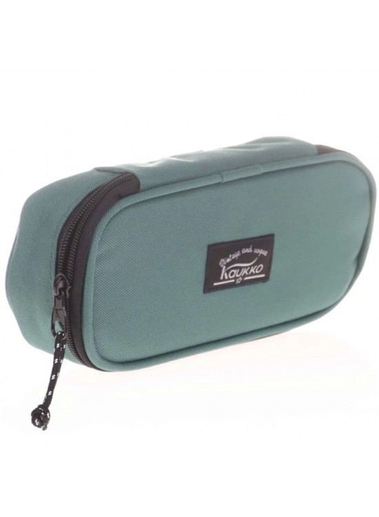 Kaukko Kalem Çantası Özel Bölmeli Petrol K2365