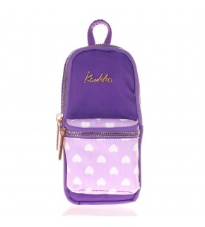 Kaukko Kalem Çantası Soft Floral Junıor Bag Purple K2440