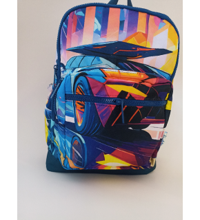 Kaukko Kıds Sırt Çantası Layer Car L5183