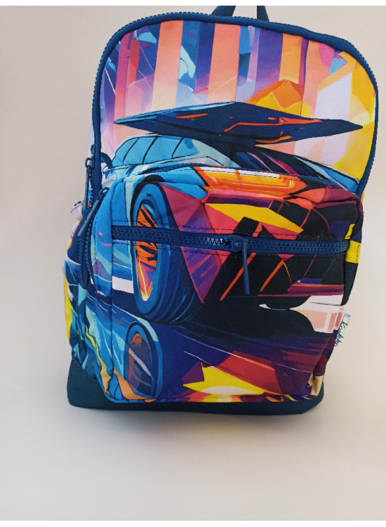 Kaukko Kıds Sırt Çantası Layer Car L5183