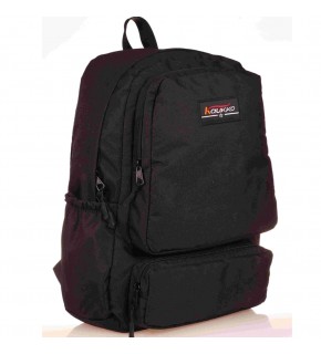 Kaukko Sırt Çantası Double Pack Siyah K1620