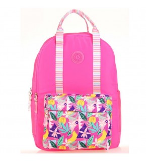 Kaukko Sırt Çantası Double Strıpe Pink K1762