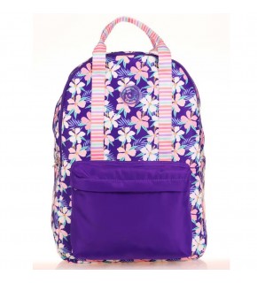 Kaukko Sırt Çantası Double Strıpe Purple K1763