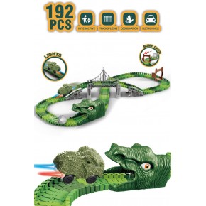 Kayyum Oyuncak Dino Tracks Yol Set 192 Parça