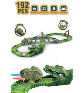 Kayyum Oyuncak Dino Tracks Yol Set 192 Parça