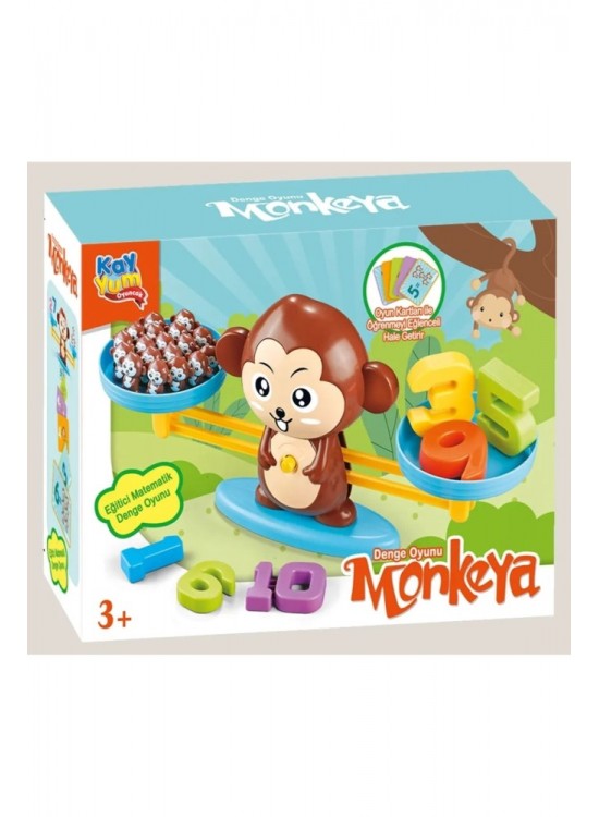 Kayyum Oyuncak Eğitici Oyun Denge Maymunu 2321 Kayyum Oyuncak Eğitici Oyun Denge Maymunu 2321