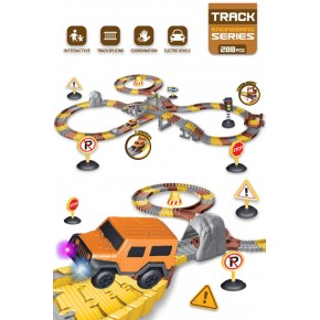 Kayyum Oyuncak İnşaat Tracks Yol Set 288 Parça