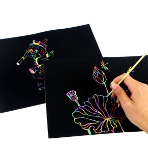 Kazıma Kağıdı A4 10 Lu