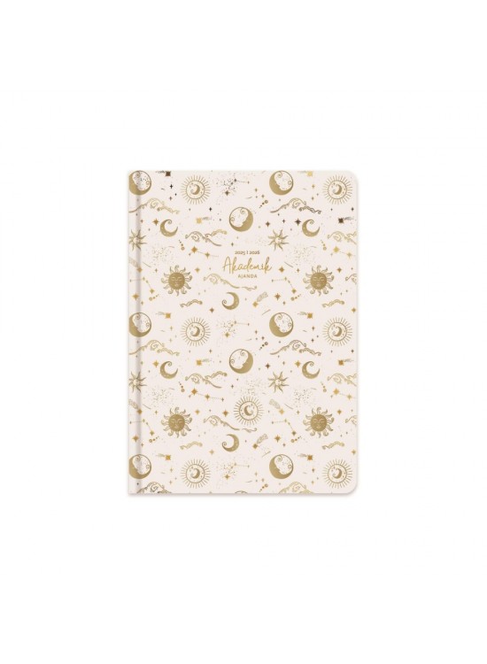 Keskin Color Ciltli Akademik Ajanda Lunar 17x24