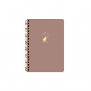 Keskin Color Spiralli Akademik Ajanda Mocha 17x24