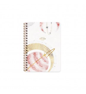 Keskin Color Spiralli Akademik Ajanda Parla 17x24