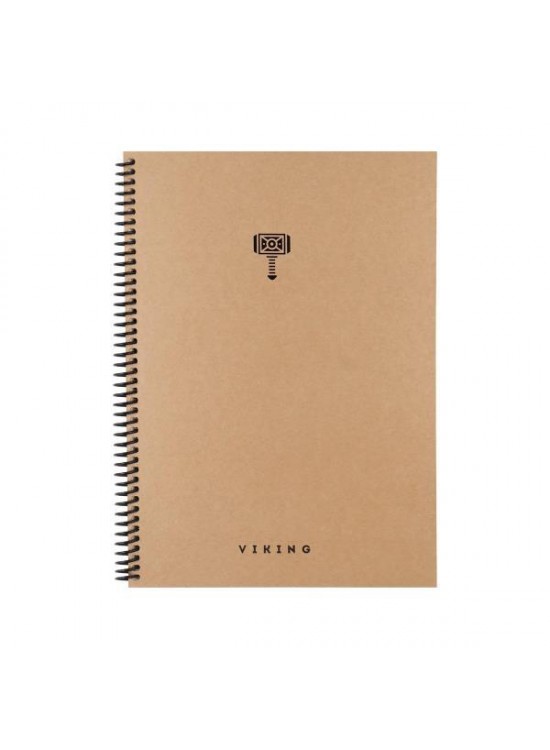 Keskin Color Spiralli Sert Kapak La Plume Viking 17x24 100 YP Kareli