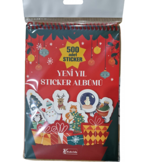 Keskin A5 16 Yaprak Yılbaşı Sticker Albümü