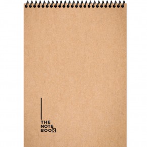 Keskin Color Bloknot Spiralli Sert Kapak Kraft A4 80 YP Çiz.